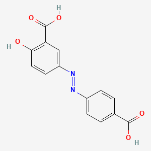 B8234212 Salicylazobenzoic acid CAS No. 1242567-07-2