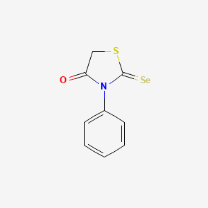 molecular formula C9H7NOSSe B8234246 2-Selenoxo-3-phenylthiazolidine-4-one 