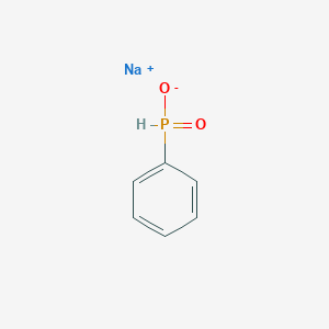 molecular formula C6H6NaO2P B8234327 Phenylphosphinic acid sodium salt 
