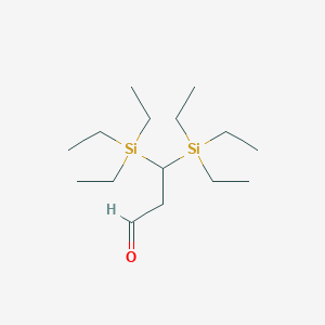 3,3-Bis(triethylsilyl)propanal