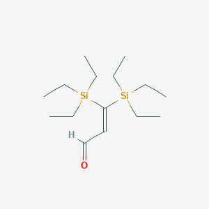 3,3-Bis(triethylsilyl)acrylaldehyde