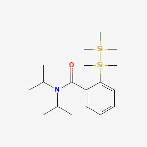 N,N-Diisopropyl-2-(1,1,2,2,2-pentamethyldisilanyl)benzamide