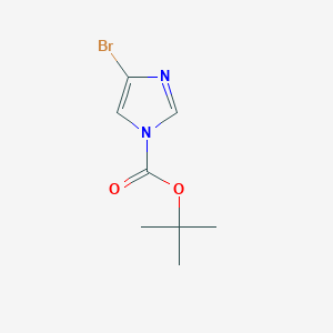 molecular formula C8H11BrN2O2 B8234397 Tert-butyl 4-bromo-1H-imidazole-1-carboxylate 
