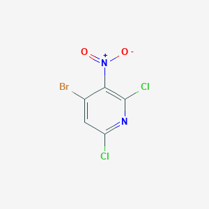 4-Bromo-2,6-dichloro-3-nitropyridine