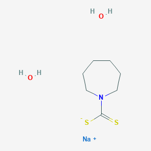 molecular formula C7H16NNaO2S2 B8234503 CID 17853632 