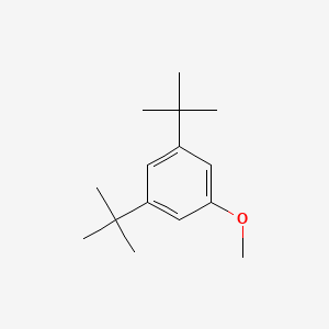 molecular formula C15H24O B8234805 苯，1,3-双(1,1-二甲基乙基)-5-甲氧基- CAS No. 68039-43-0