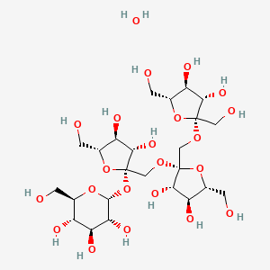 molecular formula C24H44O22 B8234836 Nystose trihydrate 