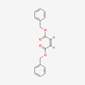 molecular formula C18H16O4 B8234870 Dibenzyl maleate CAS No. 62-26-0