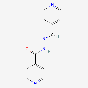 molecular formula C12H10N4O B8235106 Pyridine-4-carboxaldehyde isonicotinoyl hydrazone 