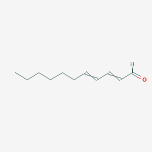molecular formula C11H18O B8235113 Undeca-2,4-dienal 