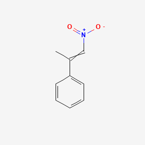 molecular formula C9H9NO2 B8235139 （1-硝基丙-1-烯-2-基）苯 