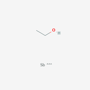 molecular formula C2H6OSb B8235154 CID 16211537 