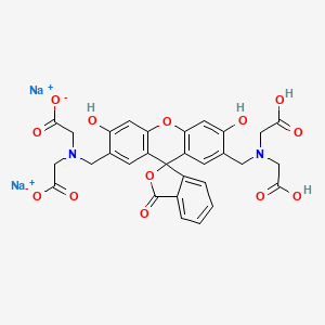 molecular formula C30H24N2Na2O13 B8235155 Calcein二钠盐 CAS No. 1945975-98-3