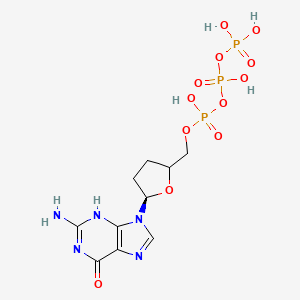 molecular formula C10H16N5O12P3 B8235211 CID 72189 