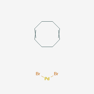 molecular formula C8H12Br2Pd B8235299 Cycloocta-1,5-diene;dibromopalladium 