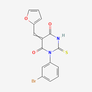 molecular formula C15H9BrN2O3S B8235330 FH2 domain-IN-1 