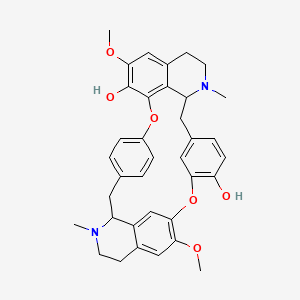 molecular formula C36H38N2O6 B8235334 Hayatine 