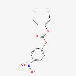 molecular formula C15H17NO5 B8235553 (2E)-TCO-PNB ester 