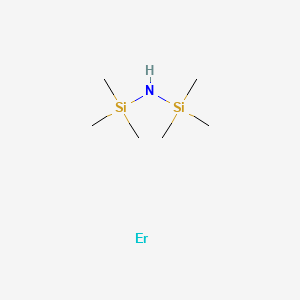 molecular formula C6H19ErNSi2 B8235743 [Dimethyl-(trimethylsilylamino)silyl]methane;erbium 