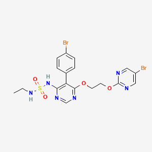 molecular formula C18H18Br2N6O4S B8235832 Macitentan impurity B 