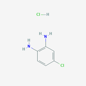 molecular formula C6H8Cl2N2 B8235848 4-Chlorobenzene-1,2-diamine;hydrochloride 