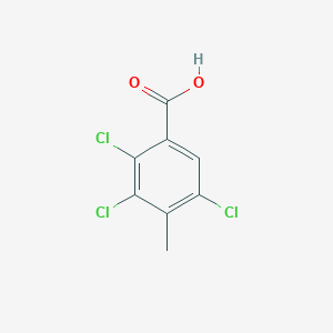 molecular formula C8H5Cl3O2 B8235869 2,3,5-Trichloro-4-methylbenzoic acid 