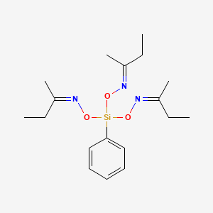 molecular formula C18H29N3O3Si B8235892 (E)-N-[bis[[(Z)-butan-2-ylideneamino]oxy]-phenylsilyl]oxybutan-2-imine 
