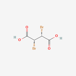 molecular formula C4H4Br2O4 B8235924 2,3-Dibromosuccinic acid, (2R,3R)- CAS No. 916065-44-6