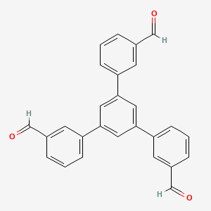 molecular formula C27H18O3 B8235989 1,3,5-Tris(3-formylphenyl)benzene CAS No. 883846-73-9