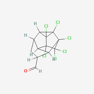 molecular formula C12H8Cl6O B8236067 Endrin aldehyde CAS No. 77287-19-5