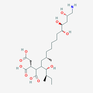 1,2,3-Propanetricarboxylicacid,1-[(1S,3S,9R,10S,12S)-13-amino-9,10,12-trihydroxy-1-[(1R,2R)-1-hydroxy-2-methylbutyl]-3-methyltridecyl]ester, (2R)-