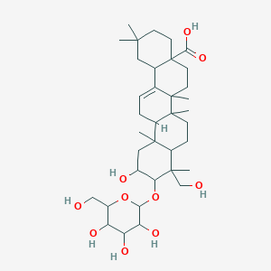molecular formula C36H58O10 B8236109 熊果酸3-葡萄糖苷 CAS No. 99543-11-0