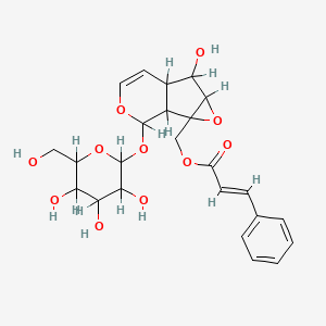 molecular formula C24H28O11 B8236133 球花素 
