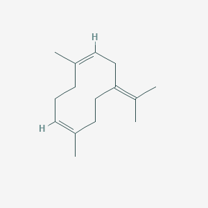 molecular formula C15H24 B8236160 (1Z,4Z)-germacrene B 
