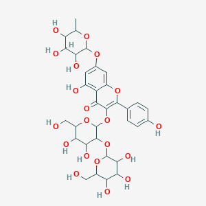 molecular formula C33H40O20 B8236250 Kaempferol 3-sophoroside-7-rhamnoside 