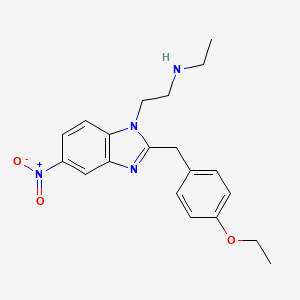 molecular formula C20H24N4O3 B8236269 N-去乙基乙尼他嗪 CAS No. 2732926-26-8
