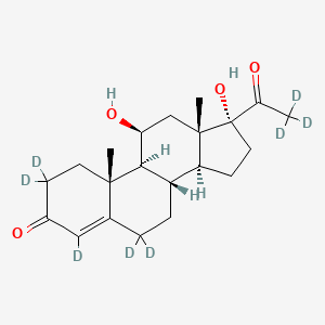 molecular formula C21H30O4 B8236308 21-Deoxycortisol-d8 