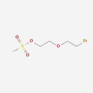 molecular formula C5H11BrO4S B8236506 Bromo-PEG2-MS 