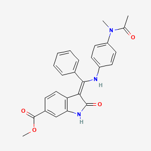 molecular formula C26H23N3O4 B8236691 CID 23507145 