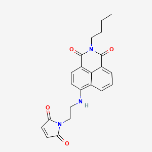 molecular formula C22H21N3O4 B8236774 Naph-EA-mal 