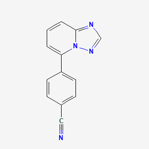 molecular formula C13H8N4 B8236787 Phd-1-IN-1 
