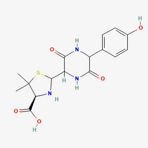 molecular formula C16H19N3O5S B8236885 Amoxicillin Diketopiperazines 