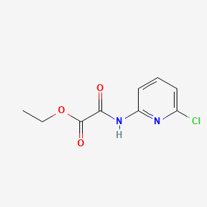 molecular formula C9H9ClN2O3 B8236963 Ethyl 2-((6-chloropyridin-2-YL)amino)-2-oxoacetate 