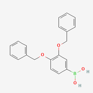molecular formula C20H19BO4 B8237149 3,4-Bis(benzyloxy)phenylboronic acid 