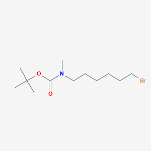 molecular formula C12H24BrNO2 B8237195 Tert-butyl (6-bromohexyl)(methyl)carbamate 