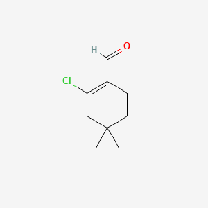 5-chloro-Spiro[2.5]oct-5-ene-6-carboxaldehyde