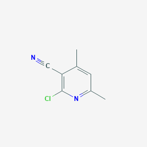B082373 2-Chloro-4,6-dimethylnicotinonitrile CAS No. 14237-71-9