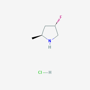 (2S,4S)-4-Fluoro-2-methylpyrrolidine hydrochloride