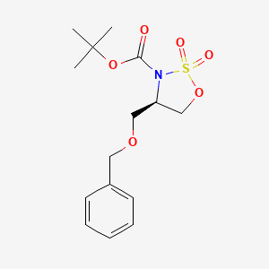 tert-Butyl (R)-4-((benzyloxy)methyl)-1,2,3-oxathiazolidine-3-carboxylate 2,2-dioxide