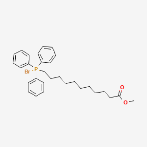 molecular formula C30H38BrO2P B8237532 Methyl 11-(bromotriphenylphosphoranyl)undecanoate 